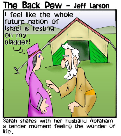 Abraham and Sarah Baby Nation Bible Cartoons