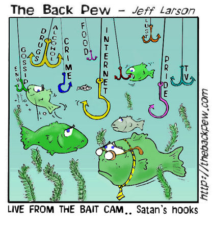 Fishing Bate Cam Bible Cartoons