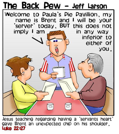 Servant's Heart Bible Cartoons