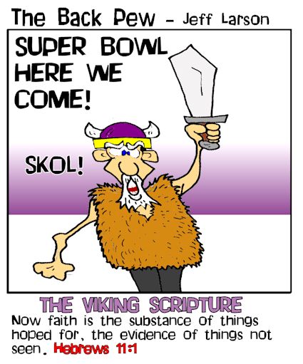 Skol Vikings Faith