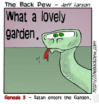 The Snake enters the Garden