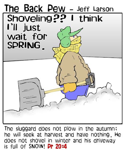 Snow Shovel Procrastination
