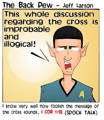 Mr. Spock Vulcan Logic Bible Cartoons