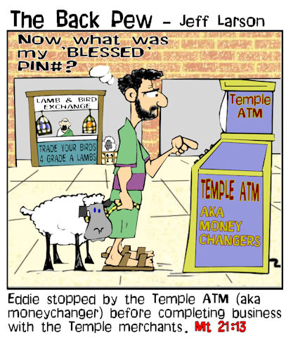 Temple ATM - moneychangers