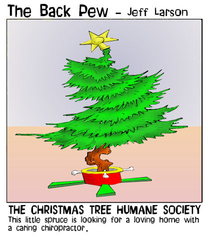 Tree Crooked - Christmas