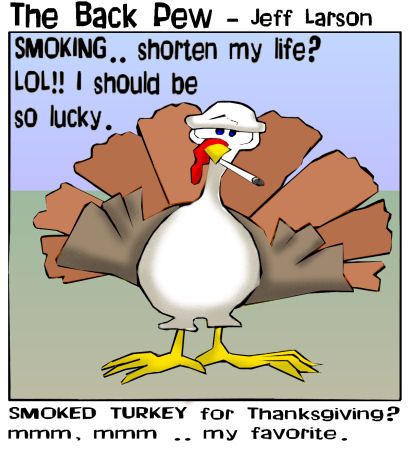 turkey smoking