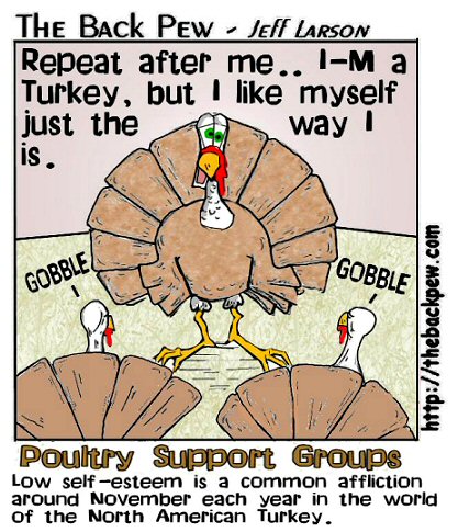 Thanksgiving Turkey Bible Cartoons