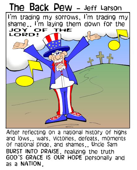 Uncle Sam Worships