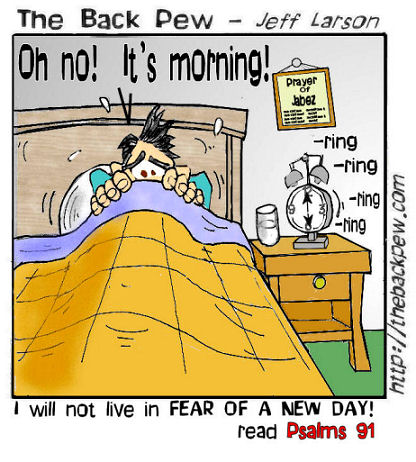 Waking Up In Morning Bible Cartoons