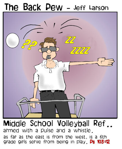 Volleyball Referee | Backpew | Cartoons | Entertainment