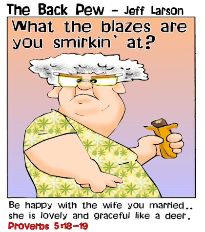 Graceful Wife Bible Cartoons