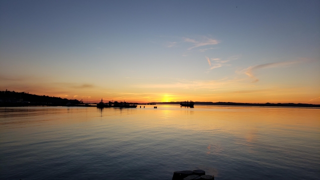 Straight of Juan de Fuca Sunset