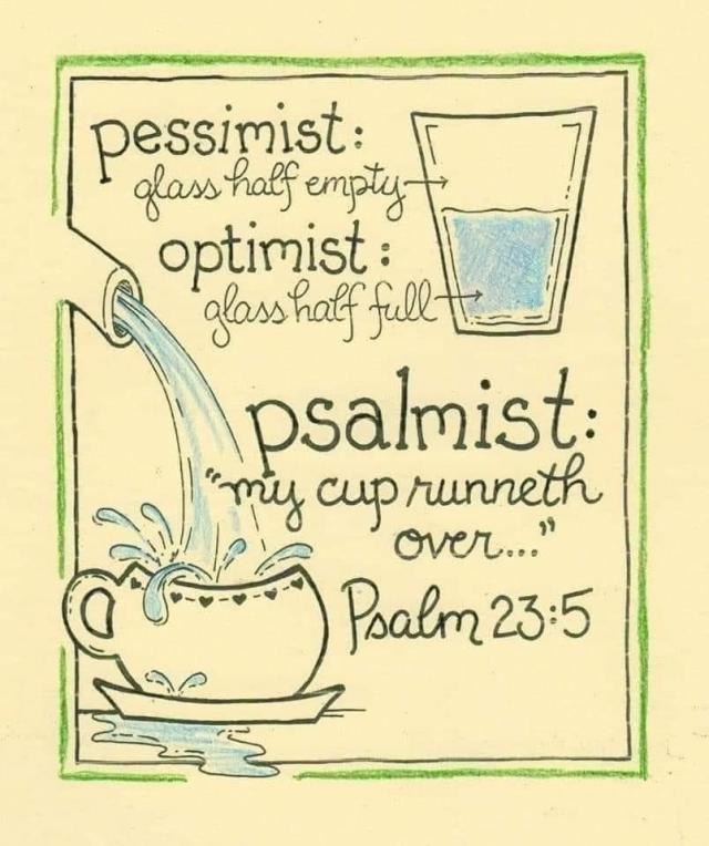 Pessimist, Optimist, Psalmist