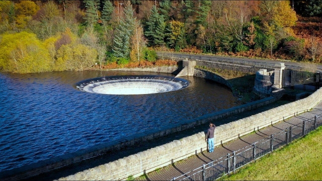 Ladybower Reservoir Plug Hole