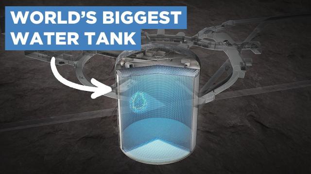 world's biggest water tank