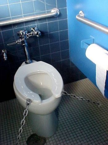 Toilet Seat Argument Settled