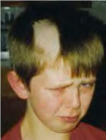 Funny Pictures of Kid with Bad Hair Cut