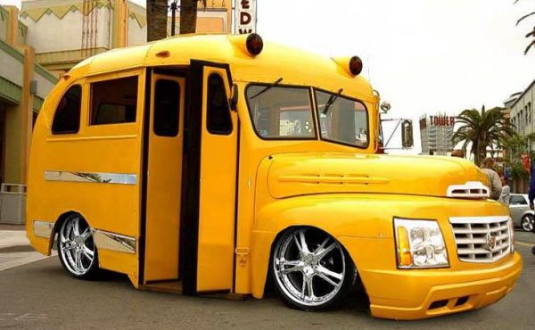Funny Pictures of Upside Down Bus