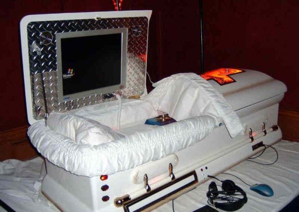 Funny Pictures of Computerized Casket