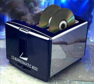 Funny Pictures of $20.00 CD Burner