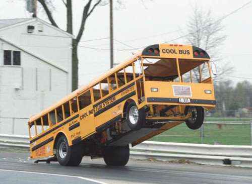 Funny Pictures of School Bus Dragster