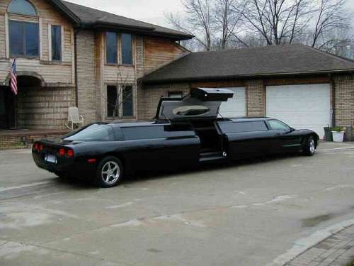Funny Pictures of Corvette Stretch Limo