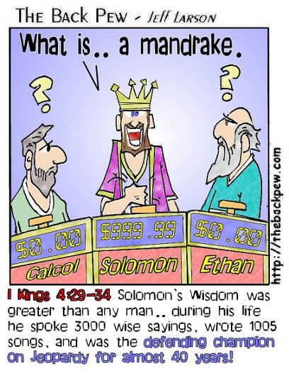 King Solomon on Jeopardy