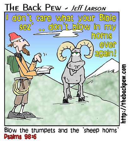 Blow Sheep Horns