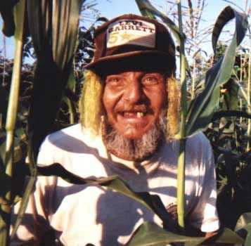 Funny Pictures of of Crazy Farmer at Harvest