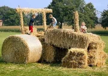 Funny Pictures of Hay Tractor