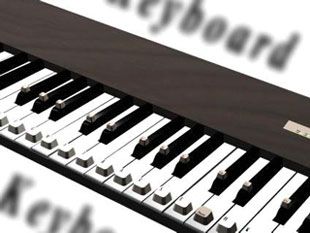 Funny Pictures of Electric Piano Keyboard
