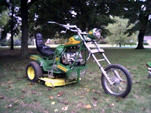 motorcycle mower