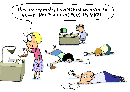 Office Switch to Decaf Coffee | Cartoons | Entertainment Office Switch to Decaf Coffee | Cartoons | Entertainment
