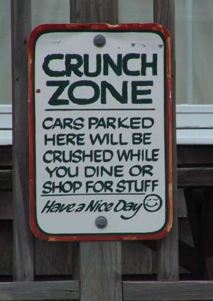 A Serious No Parking Sign | Funny Signs | Entertainment