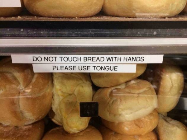 Funny Bakery Sign