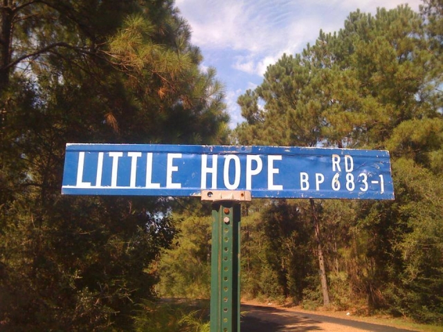sign little hope