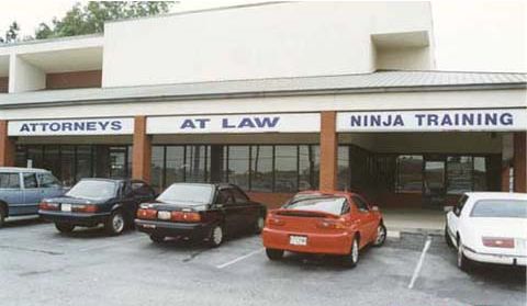 Funny Pictures of Lawyer Ninja Sign