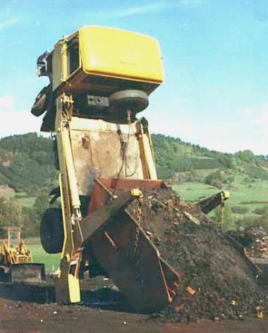 Overloaded Truck