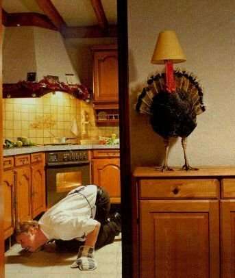 Thanksgiving Turkey Lamp