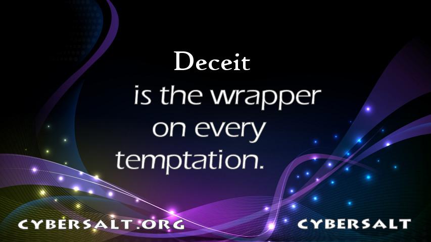 deceit is part of temptations