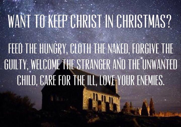 How to Keep Christ in Christmas