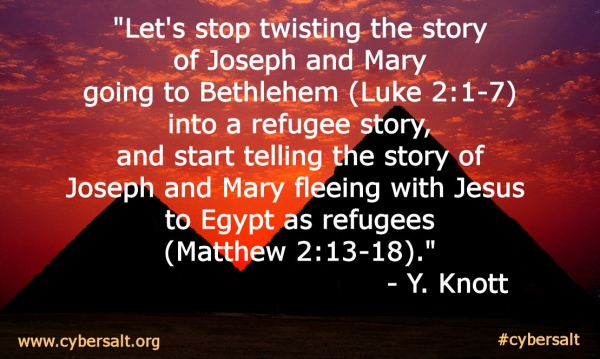 Joseph and Mary Refugee Quote
