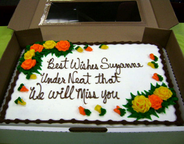 A funny cake order mistake