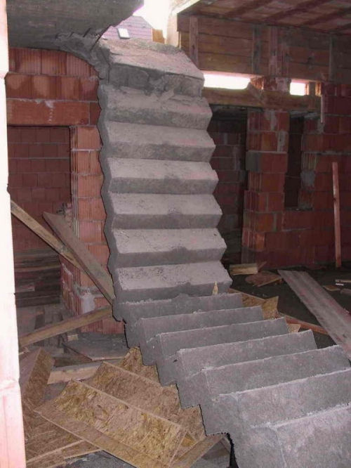 Handicap Inaccessible Stairs