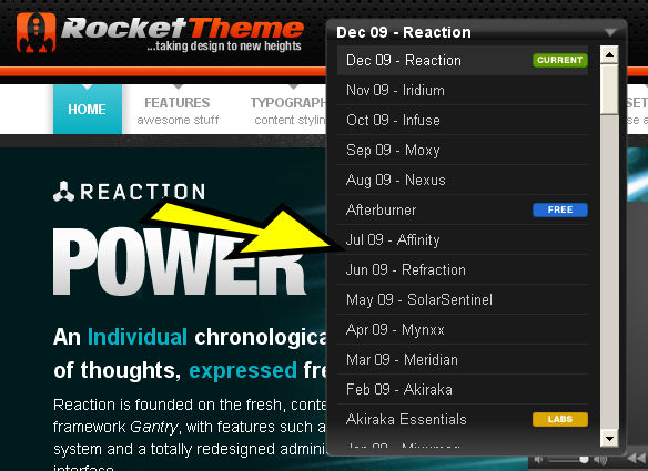 Help Using the Rockettheme.com Joomla Template Site