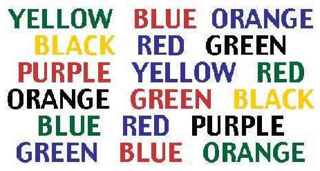 Color Words