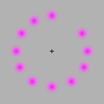 Disappearing Dots